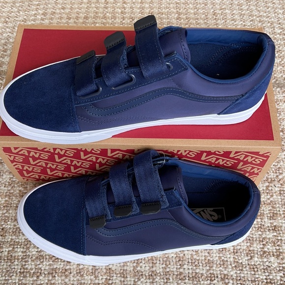 Vans Old Skool V Surplus Nylon Dress Blue WMNS - Picture 6 of 16